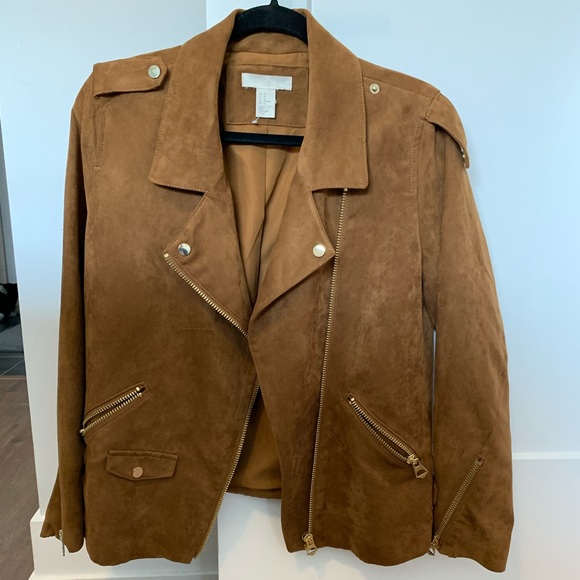 SUEDE H&M Jacket - Picture 1 of 4